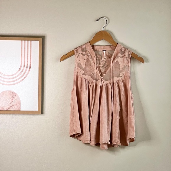Free People Mauve Tank SMALL - Picture 4 of 4